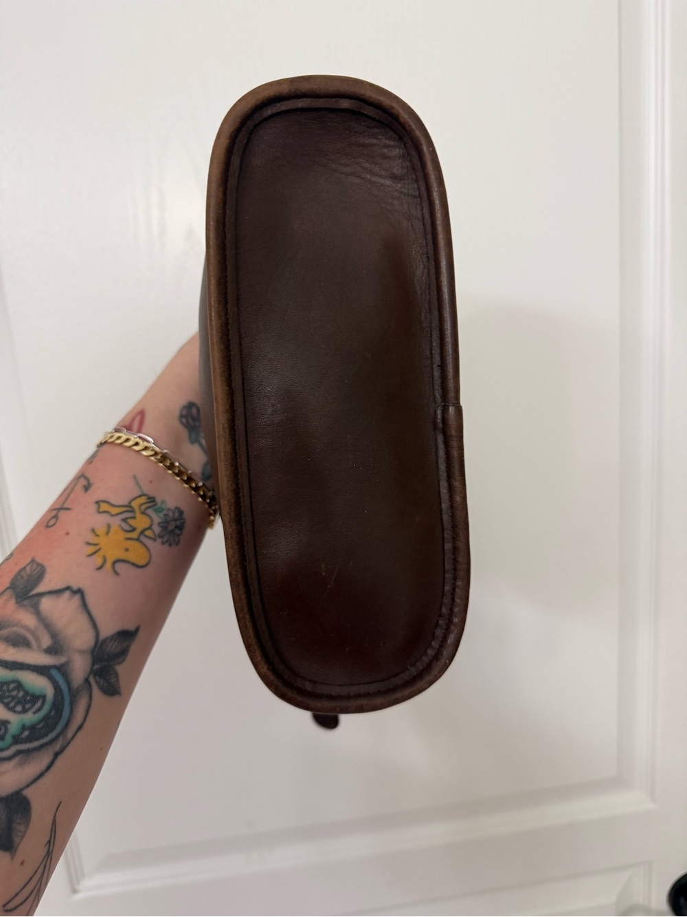 Vintage COACH Cha-Cha satchel Bag Mahogany Brown. - Picture 7 of 10